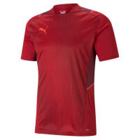 PUMA teamCUP Training Jersey Chili Pepper-Cordovan-Red Blast 656735-01