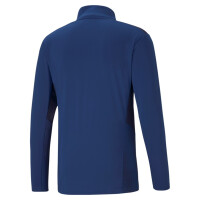 PUMA teamCUP 1/4 Zip Top Limoges-Peacoat-Blue Atoll 656728-02