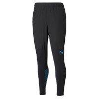 PUMA OM Training Pant with pockets with zips Puma Black-Bleu Azur 758831-04