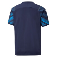 PUMA OM AWAY Shirt Replica JR with Sponsor Logo Peacoat-Bleu Azur 759305-02