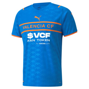 PUMA VCF 3rd Shirt Replica Electric Blue Lemonade-Vibrant Orange 759338-07