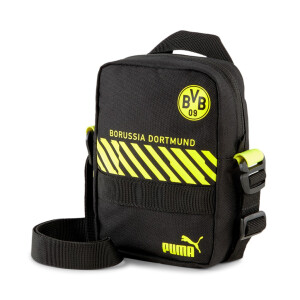 PUMA BVB Portable Bag Puma Black-Safety Yellow 077247-03