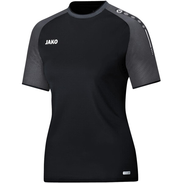 JAKO T-Shirt Champ Damen schwarz/anthrazit 6117D-21