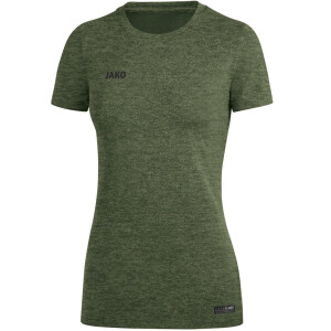 JAKO Damen T-Shirt Premium Basics khaki meliert 6129D-28