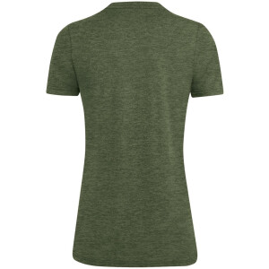 JAKO Damen T-Shirt Premium Basics khaki meliert 6129D-28