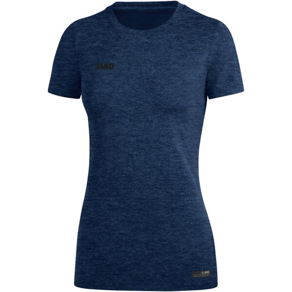 JAKO Damen T-Shirt Premium Basics marine meliert 6129D-49