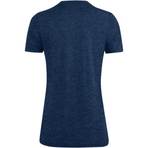 JAKO Damen T-Shirt Premium Basics marine meliert 6129D-49