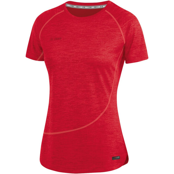 JAKO T-Shirt Active Basics Damen rot meliert 6149D-01