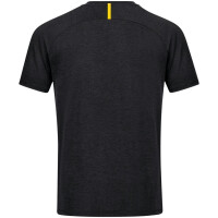 JAKO Herren T-Shirt Challenge schwarz meliert/citro 6121-505