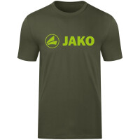 JAKO Kinder T-Shirt Promo khaki/neongrün 6160K-231