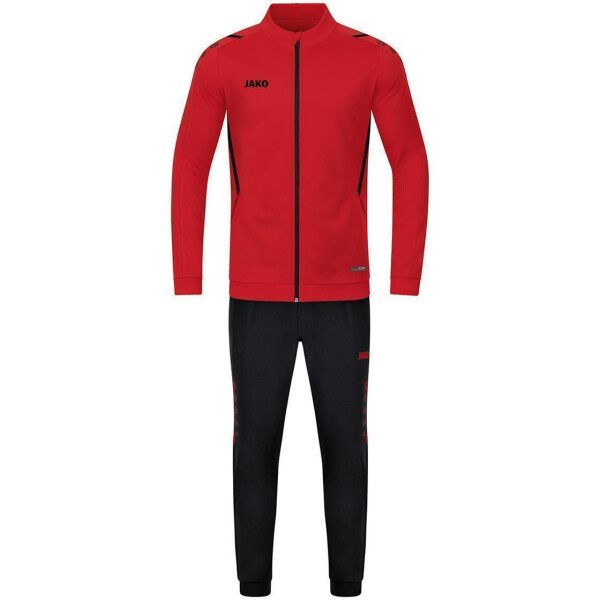 JAKO Herren Trainingsanzug Polyester Challenge rot/schwarz M9121-101 | Größe: L