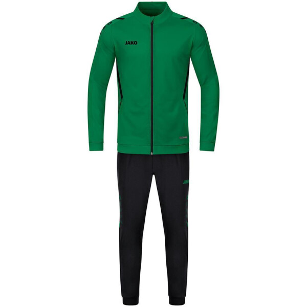 JAKO Herren Trainingsanzug Polyester Challenge sportgrün/schwarz M9121-201 | Größe: M
