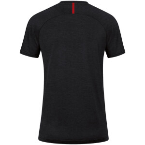 JAKO Damen T-Shirt Challenge schwarz meliert/rot 6121D-502