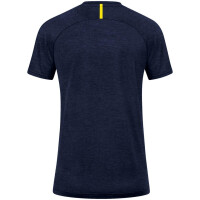 JAKO Damen T-Shirt Challenge marine meliert/neongelb 6121D-512 | Größe: 36