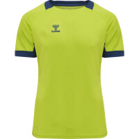 Hummel hmlLEAD S/S POLY JERSEY LIME PUNCH 207393-6242