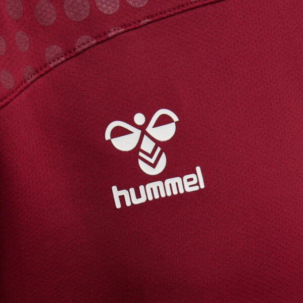 Hummel hmlLEAD POLY HOODIE BIKING RED 207409-3584