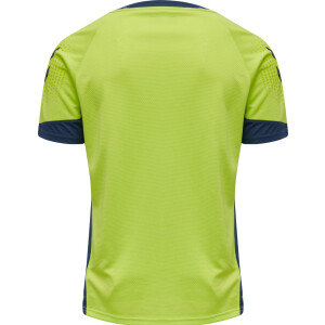 Hummel hmlLEAD S/S POLY JERSEY KIDS LIME PUNCH 207394-6242