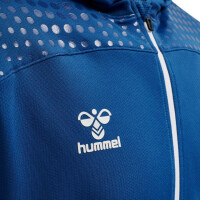 Hummel hmlLEAD ZIP POLY HOODIE TRUE BLUE 207411-7045
