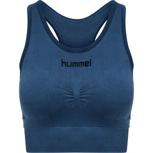 Hummel HUMMEL FIRST SEAMLESS BRA WOMEN DARK DENIM 202647-7642