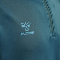 Hummel hmlCORE XK HALF ZIP POLY SWEAT BLUE CORAL 211479-7058