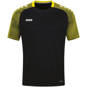 JAKO Herren T-Shirt Performance schwarz/soft yellow 6122-808