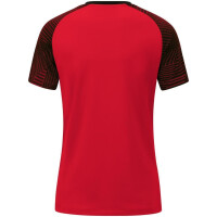 JAKO Damen T-Shirt Performance rot/schwarz 6122D-101