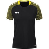 JAKO Damen T-Shirt Performance schwarz/soft yellow 6122D-808