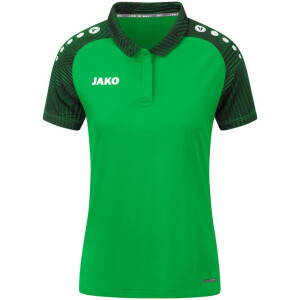 JAKO Damen Polo Performance soft green/schwarz 6322D-221