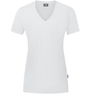 JAKO Damen T-Shirt Organic wei&szlig; C6120D-000