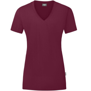 JAKO Damen T-Shirt Organic maroon C6120D-130