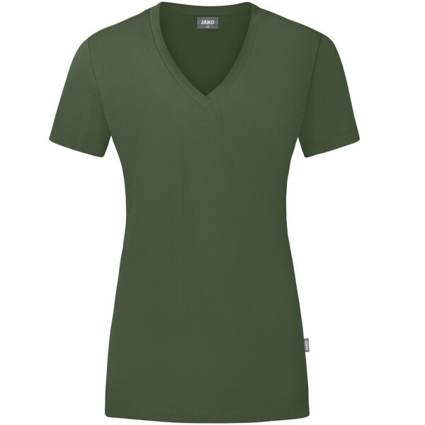 JAKO Damen T-Shirt Organic oliv C6120D-240