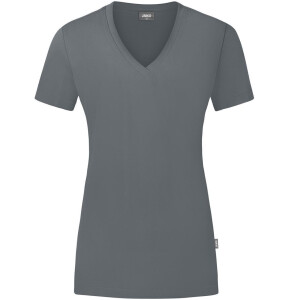 JAKO Damen T-Shirt Organic steingrau C6120D-840