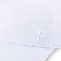 PUMA Womens PonyTail P Cap Bright White-Bright White 024297-02