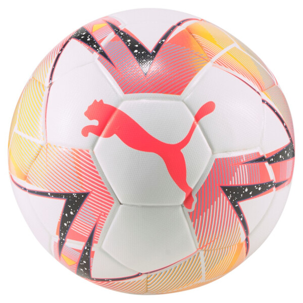 PUMA Futsal 1 TB ball FIFA Quality Pro Puma White-Sunset Glow-Sun Stream 083763-01