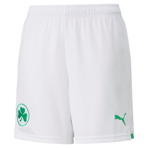 PUMA SPVGG Greuther Fürth Home Shorts Jr Puma White-Bright Green 766503-01