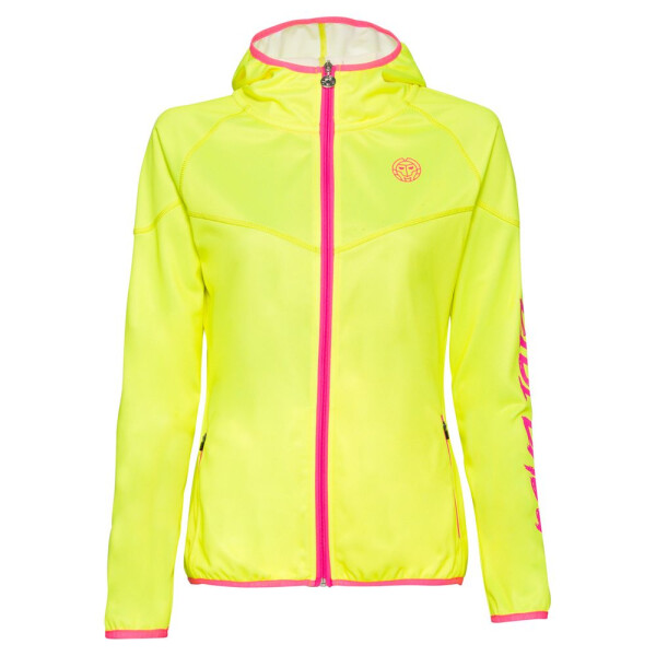 BIDI BADU Grace Tech Jacket neon yellow, pink G198022203-NYWPK
