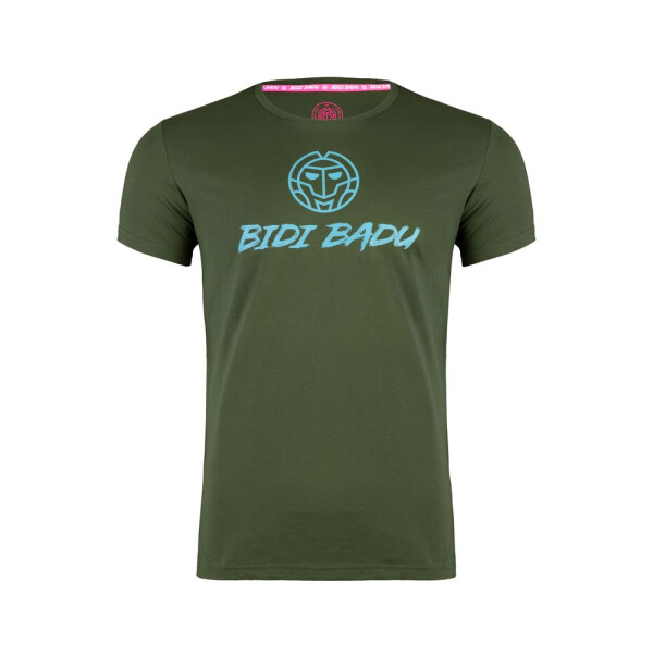 BIDI BADU Caven Basic Logo Tee green B369004212-GN