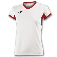 JOMA T-SHIRT CHAMPIONSHIP IV WHITE-RED S/S WOMAN 900431.206
