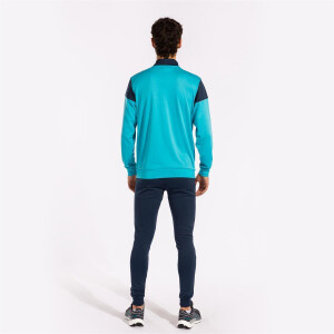 JOMA OXFORD TRACKSUIT FLUOR TURQUOISE-NAVY 102747.013