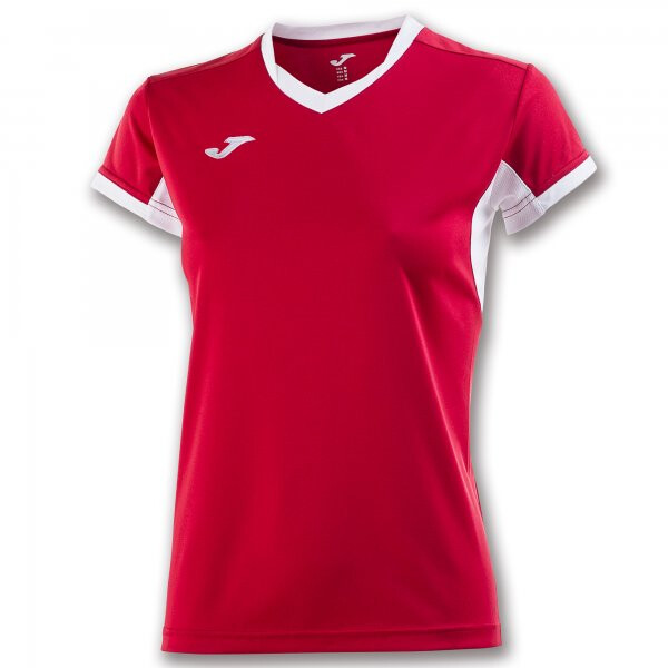 JOMA T-SHIRT CHAMPIONSHIP IV RED-WHITE S/S WOMAN 900431.602