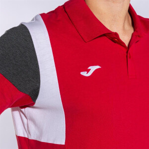 JOMA CONFORT III SHORT SLEEVE POLO RED 102734.602