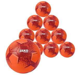 10 x JAKO Lightball Striker 2.0 neonorange 350g 2304-713...