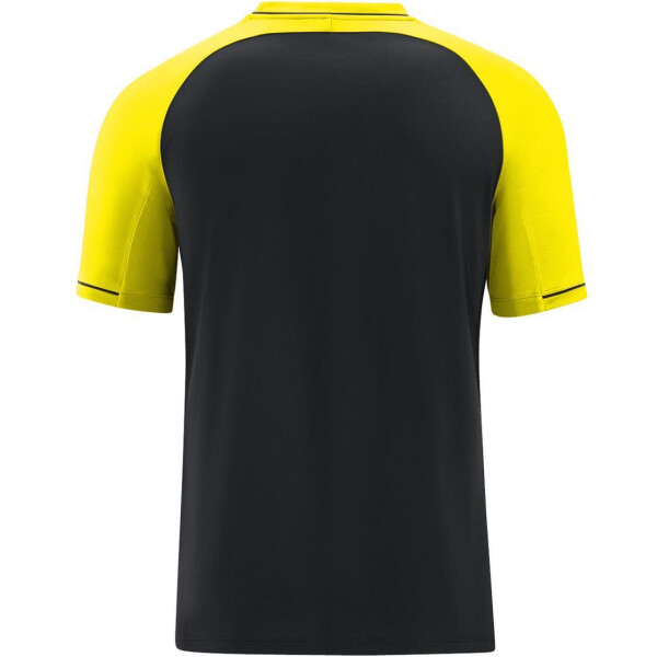 JAKO Kinder T-Shirt Competition 2.0 schwarz/soft yellow 6118K-03