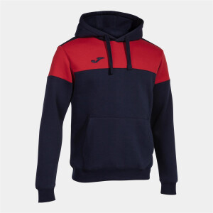 JOMA CREW V HOODIE NAVY RED 103214.336