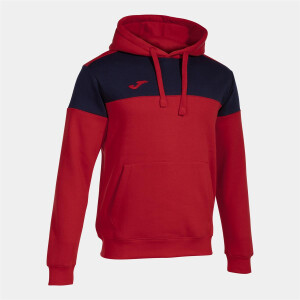 JOMA CREW V HOODIE RED NAVY 103214.603