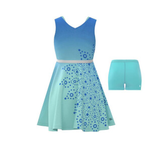 BIDI BADU Colortwist 2In1 Dress aqua, blue W1300001-AQBL