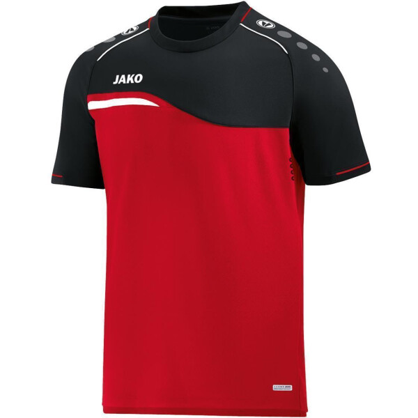 JAKO Herren T-Shirt Competition 2.0 rot/schwarz 6118-01