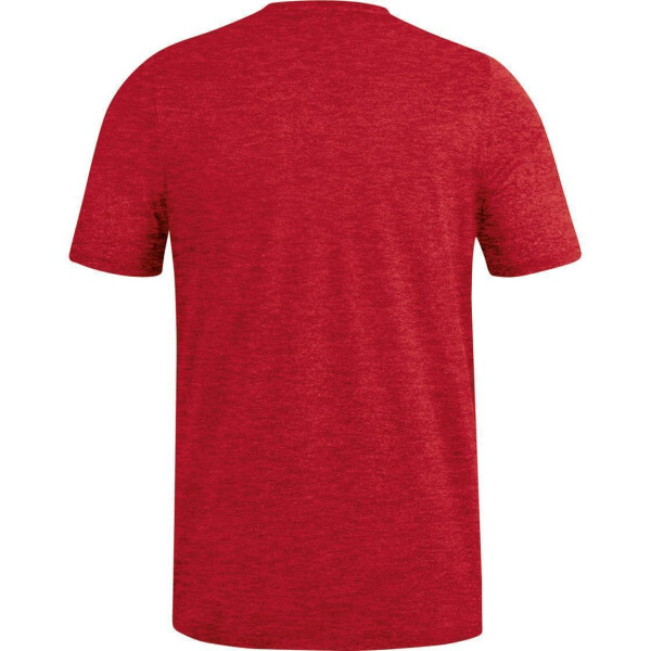 JAKO Herren T-Shirt Premium Basics rot meliert 6129-01