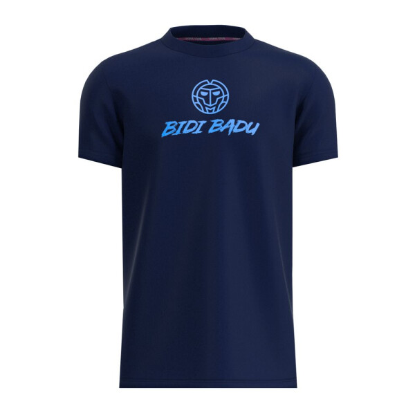 BIDI BADU Beach Spirit Logo Chill Junior Tee dark blue B1620025-DBL