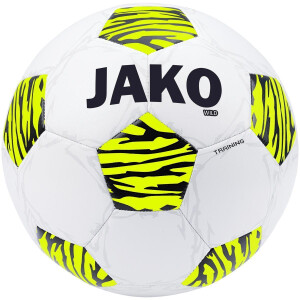 JAKO Trainingsball Wild weiß/neongelb/schwarz 2309U-648